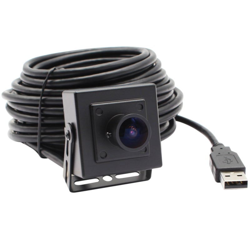 ELP USB Fisheye Camera 170degree 960P PC Camera Wide Angle Low Light Webcam for Computer Raspberry Pi Mini UVC USB2.0 Lightburn Camera 0.01lux USB Security Camera Industrial Open CV USB with Camera - Image 1